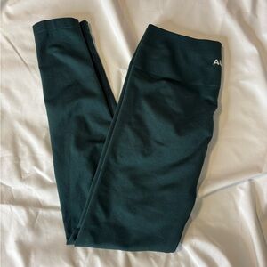 AUROLA Workout Leggings for Women Seamless Scrunch Tights Ponderosa Green